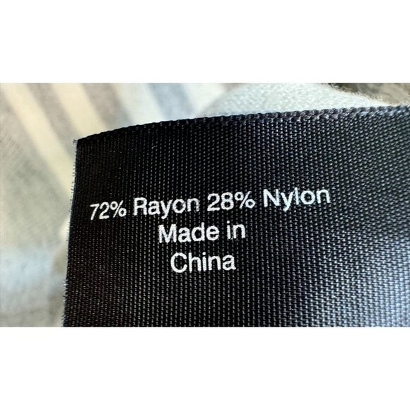 Lane Bryant Womens Striped Polka Dot Sweater 14/16 Gray & White Soft - Picture 4 of 13